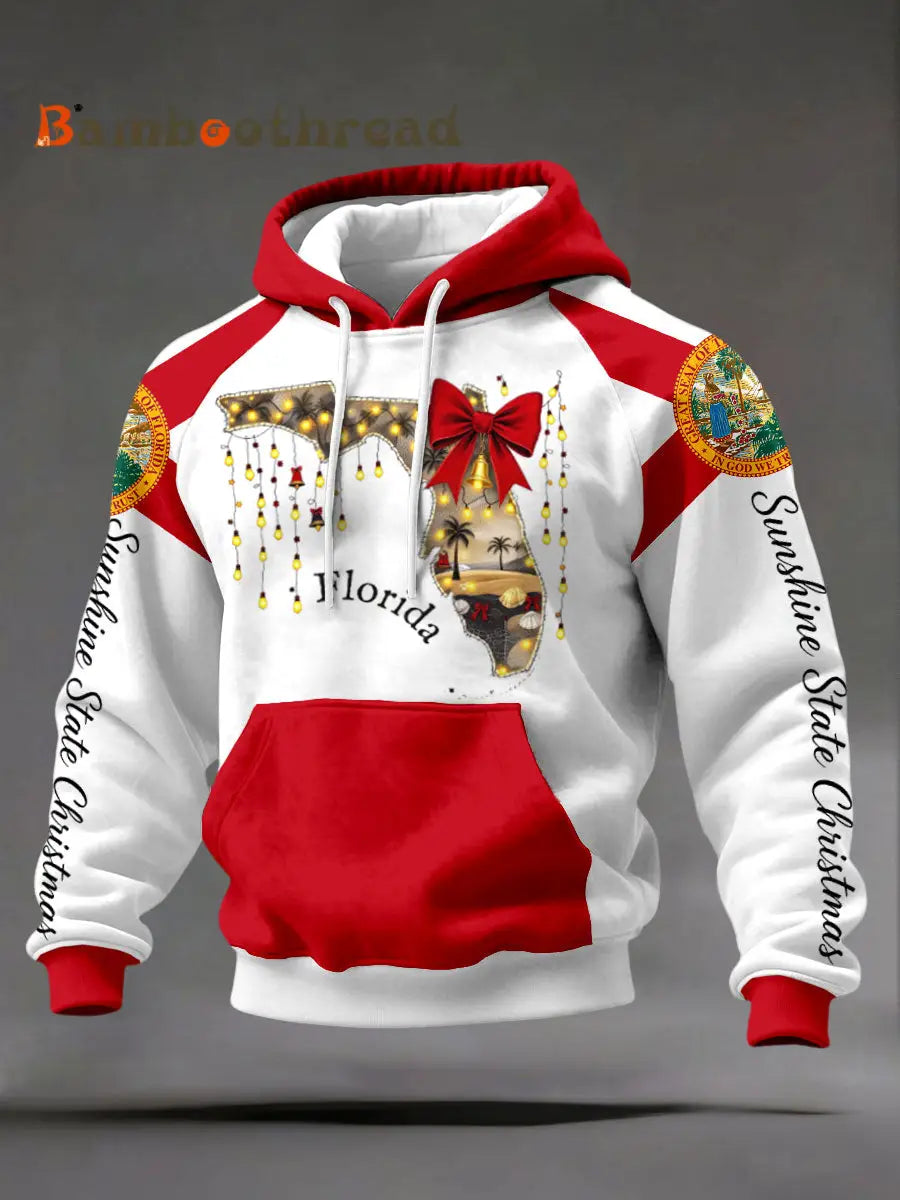 Men’s Florida Christmas Hoodies As picture / S