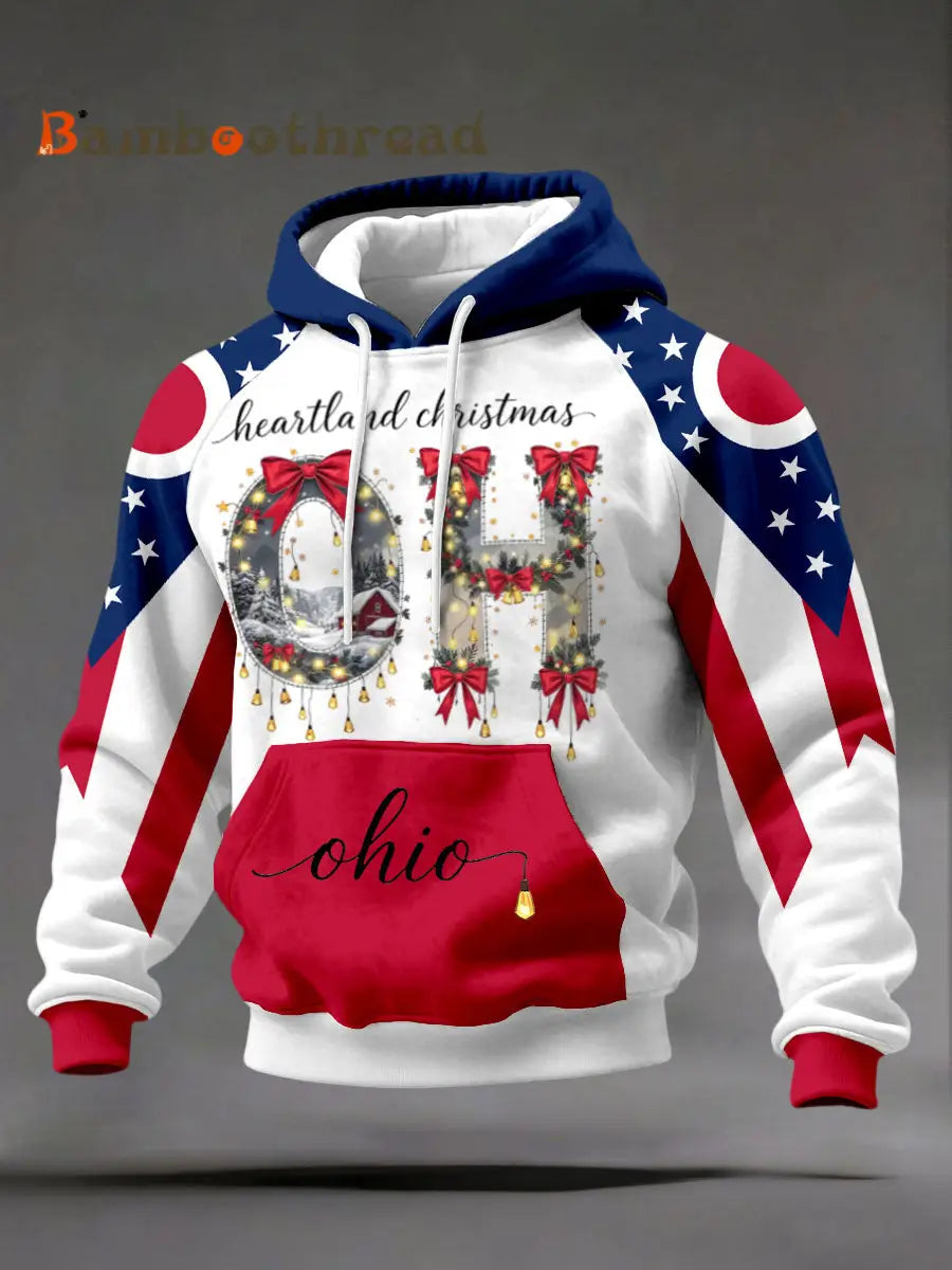 Men’s Ohio Christmas Hoodies As picture / S