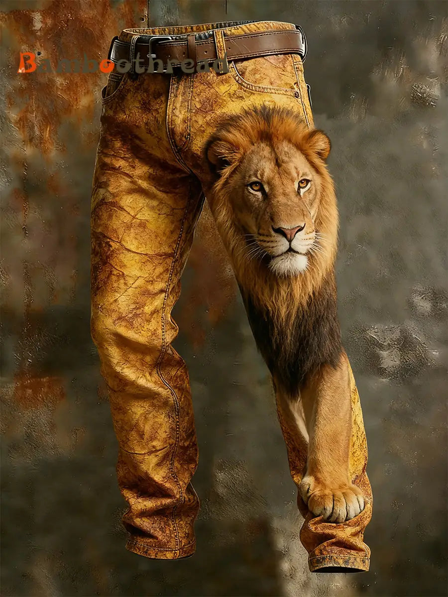 Men’s Retro Business Style Casual Work Trousers A / S