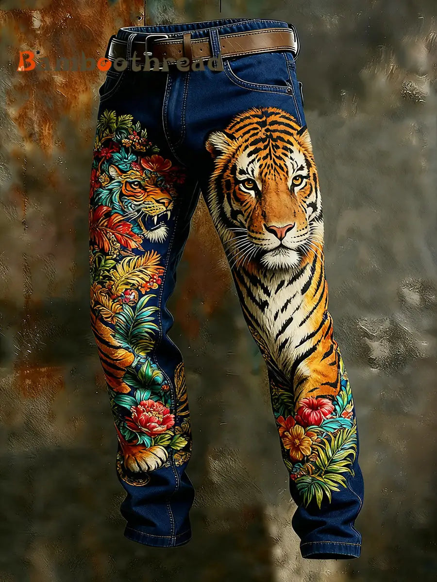 Men’s Retro Business Style Casual Work Trousers A / S