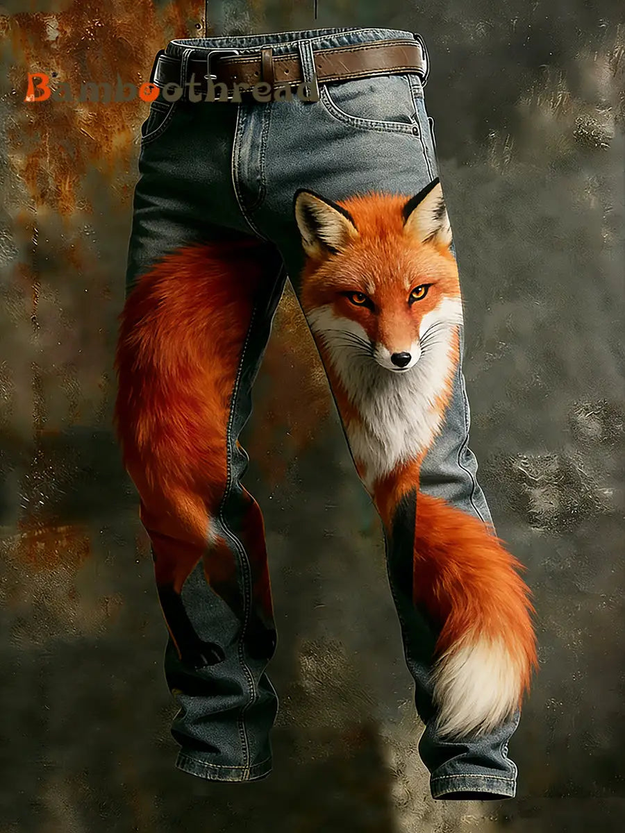 Men’s Retro Business Style Casual Work Trousers A / S