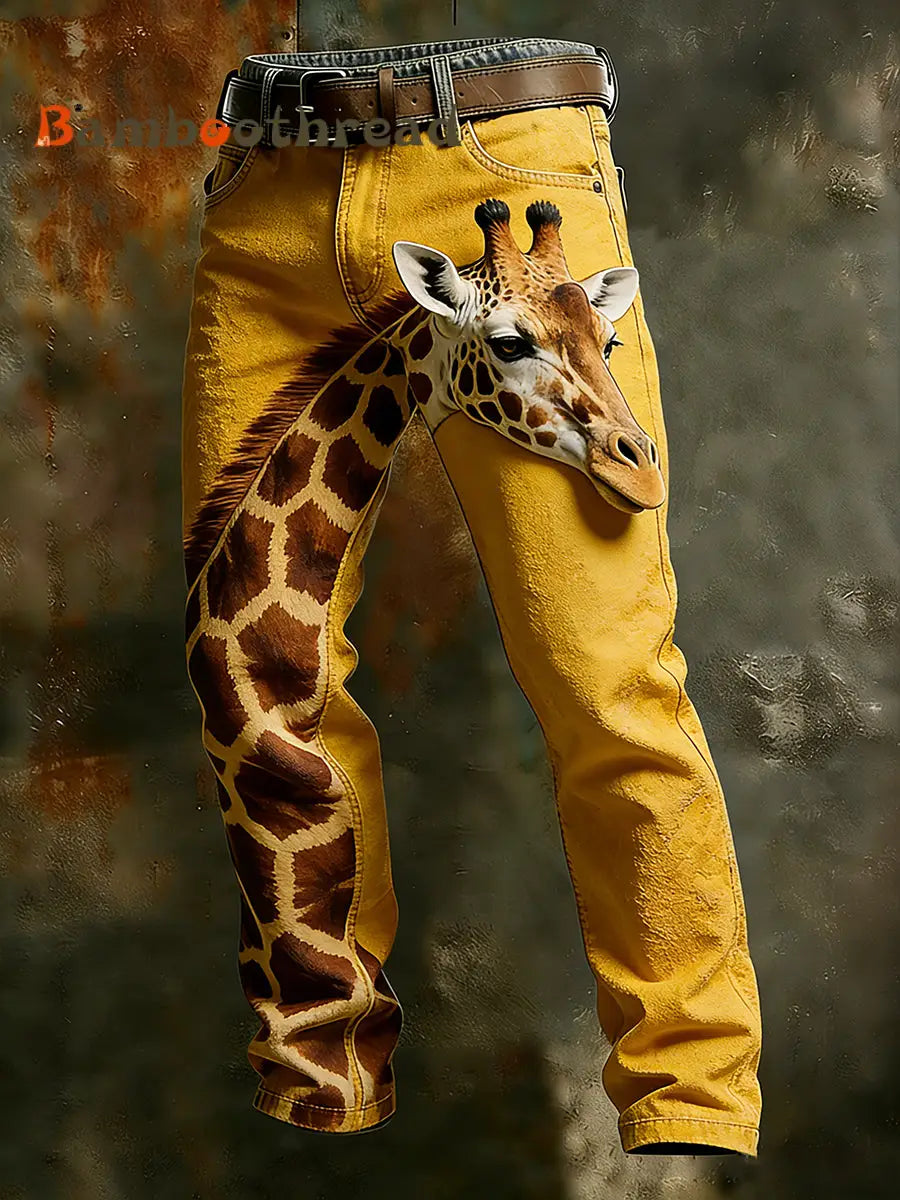 Men’s Retro Business Style Casual Work Trousers A / S