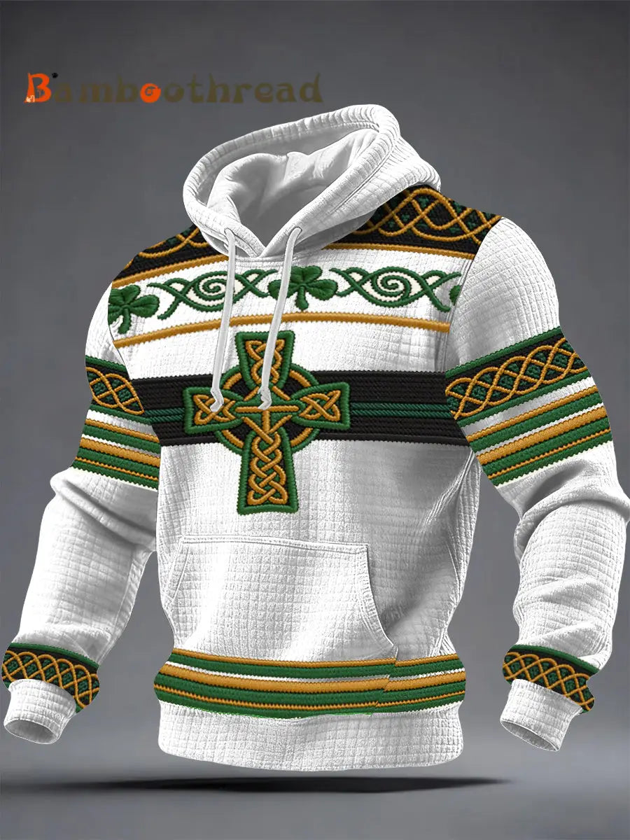 Men’s St. Patrick’s Day Printed Hoodie As picture / S