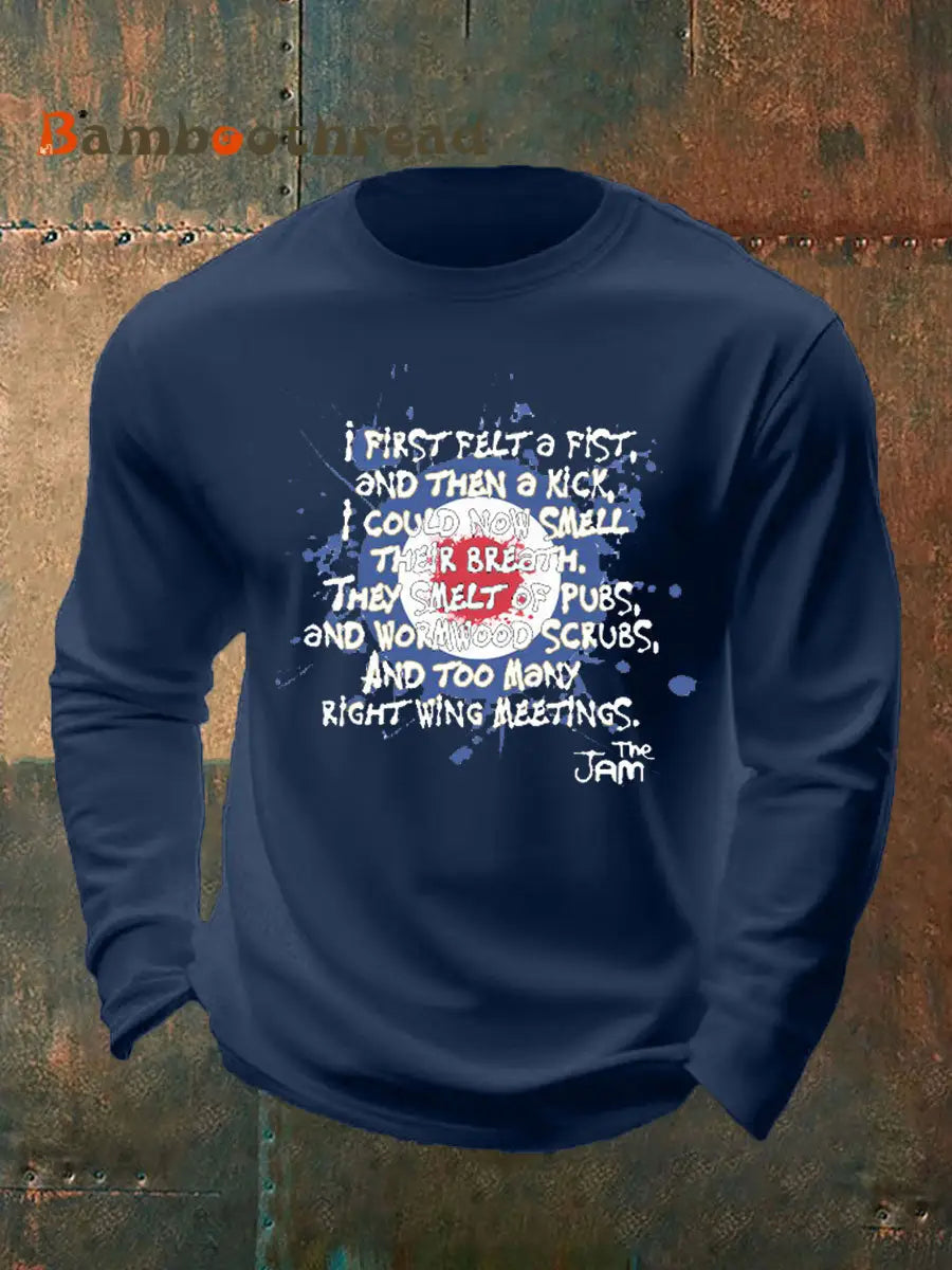 Men’s The Jam long sleeve T-shirt Navy Blue / S