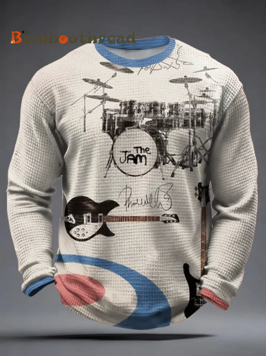 Men’s The Jam Waffle Long Sleeve T-Shirt As picture / S