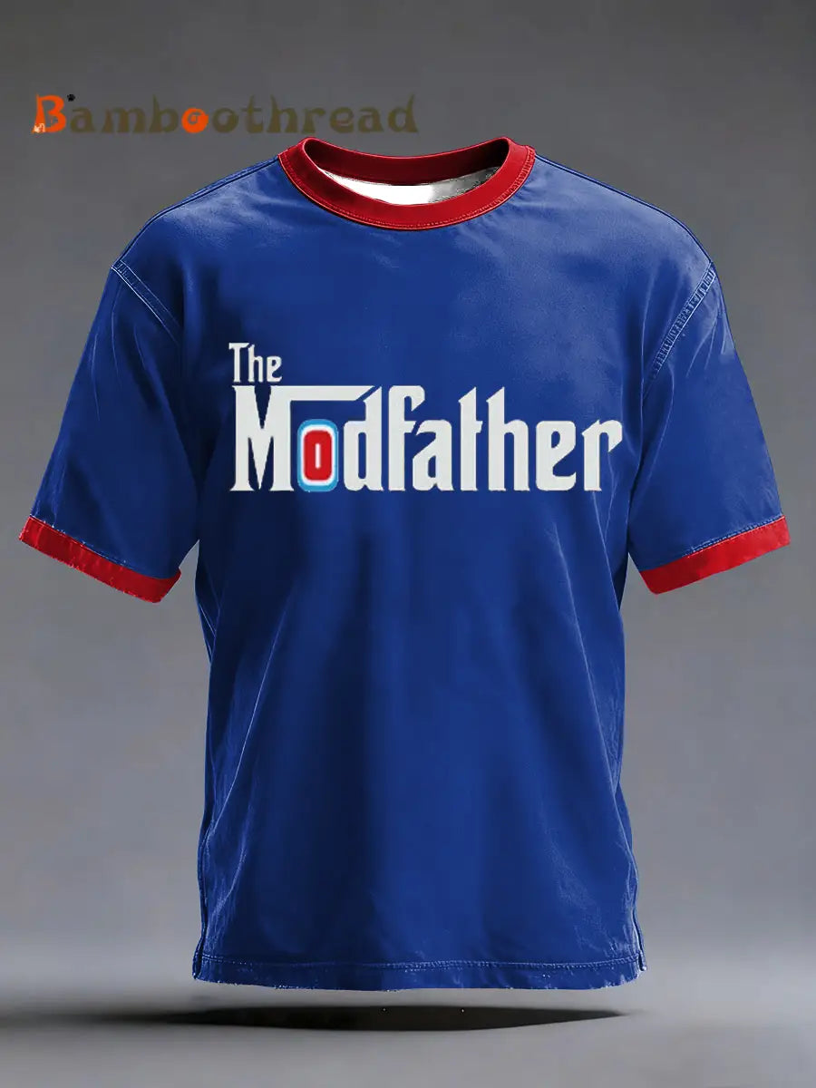 Men’s The Modfather short sleeves t-shirt Blue / S