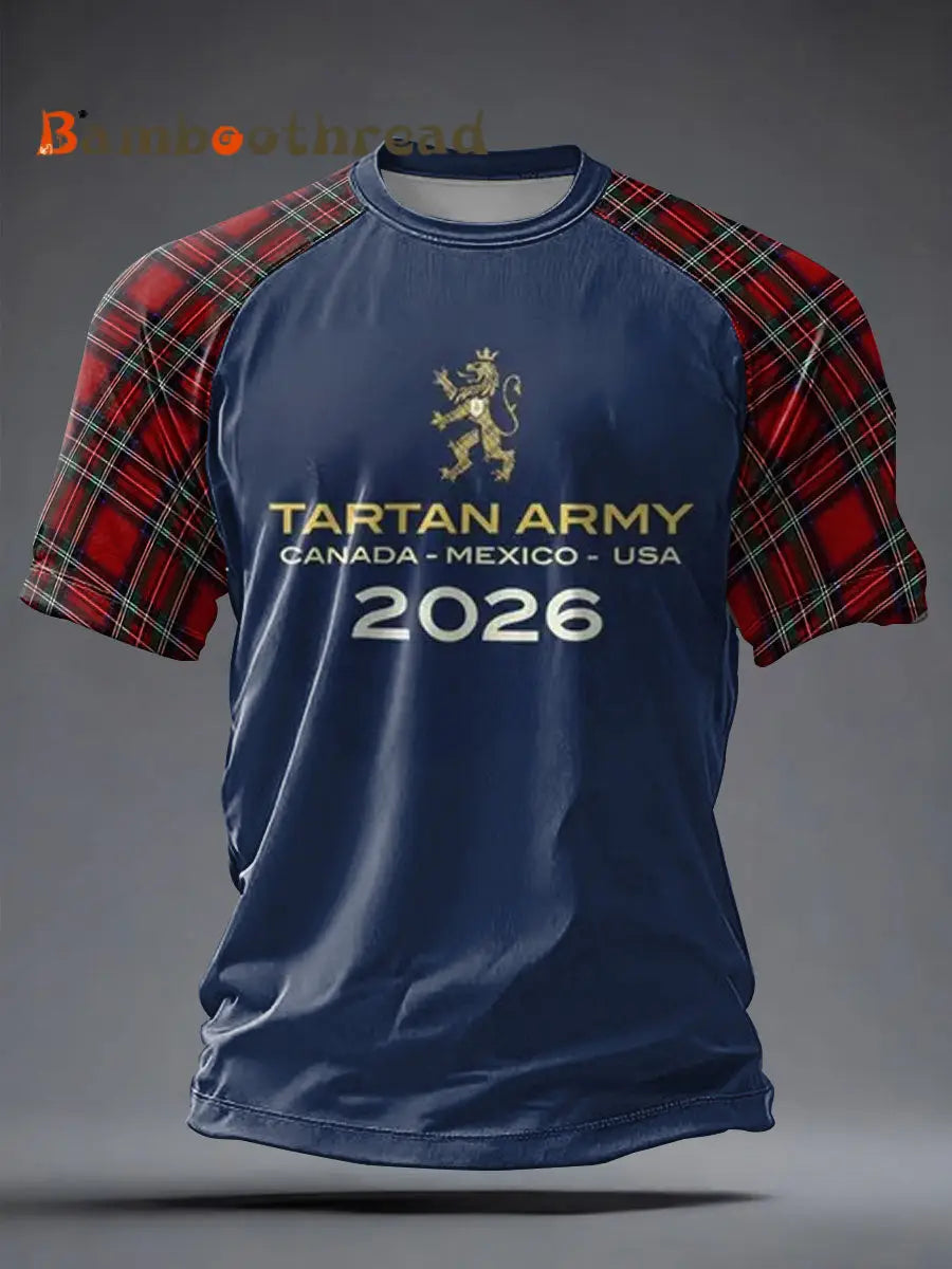 Men’s UK Football Lover Scotland short sleeve t-shirt Red / S