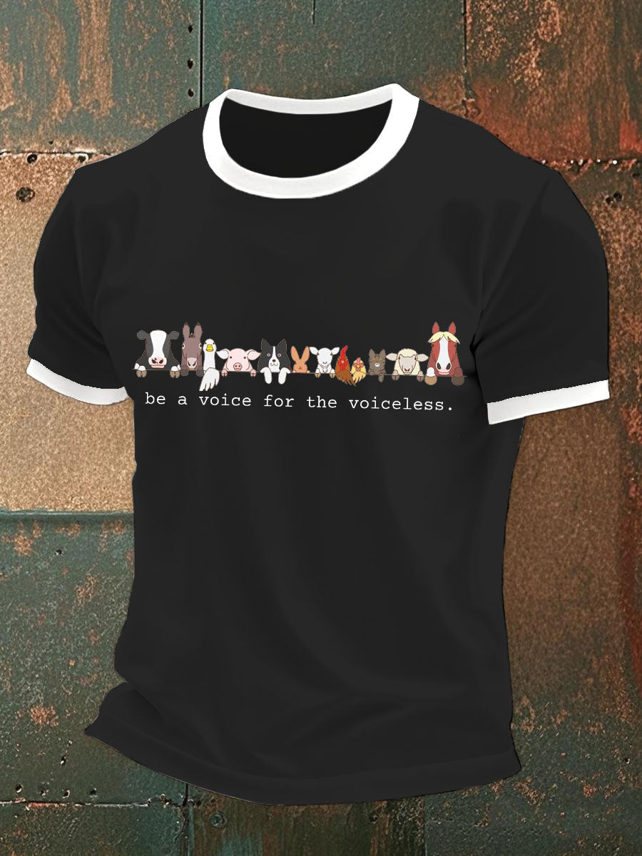 Men's Voice for the Voiceless T-shirt