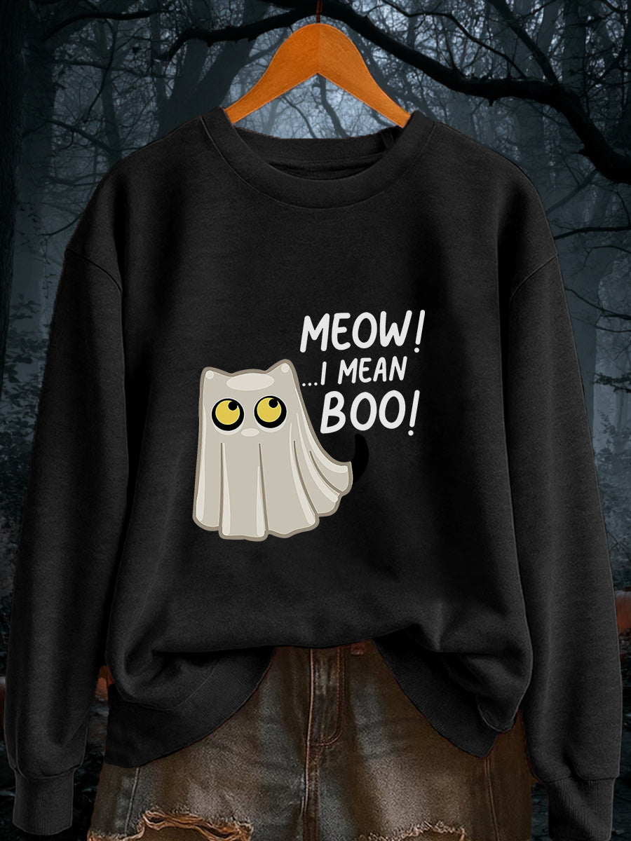 Women's Funny Cat Sweatshirt