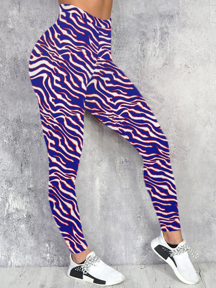 Women's Football Fans Lovers Gameday Casual Leggings