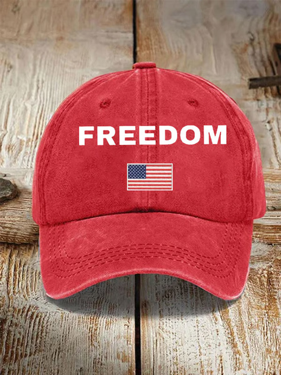 Unisex Turning Point USA Trump Charlie Kirk Commemorative Print Slouch Hat