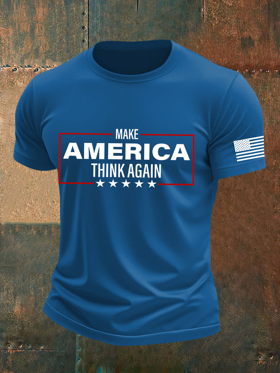 Men's 'Make America Think Again' T-shirt