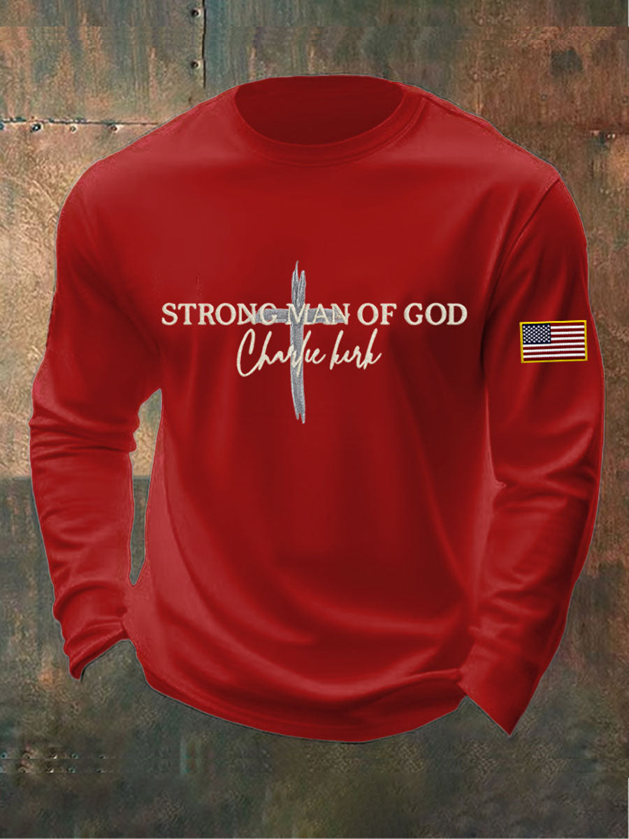 Men's Strong Man Of God Sweater