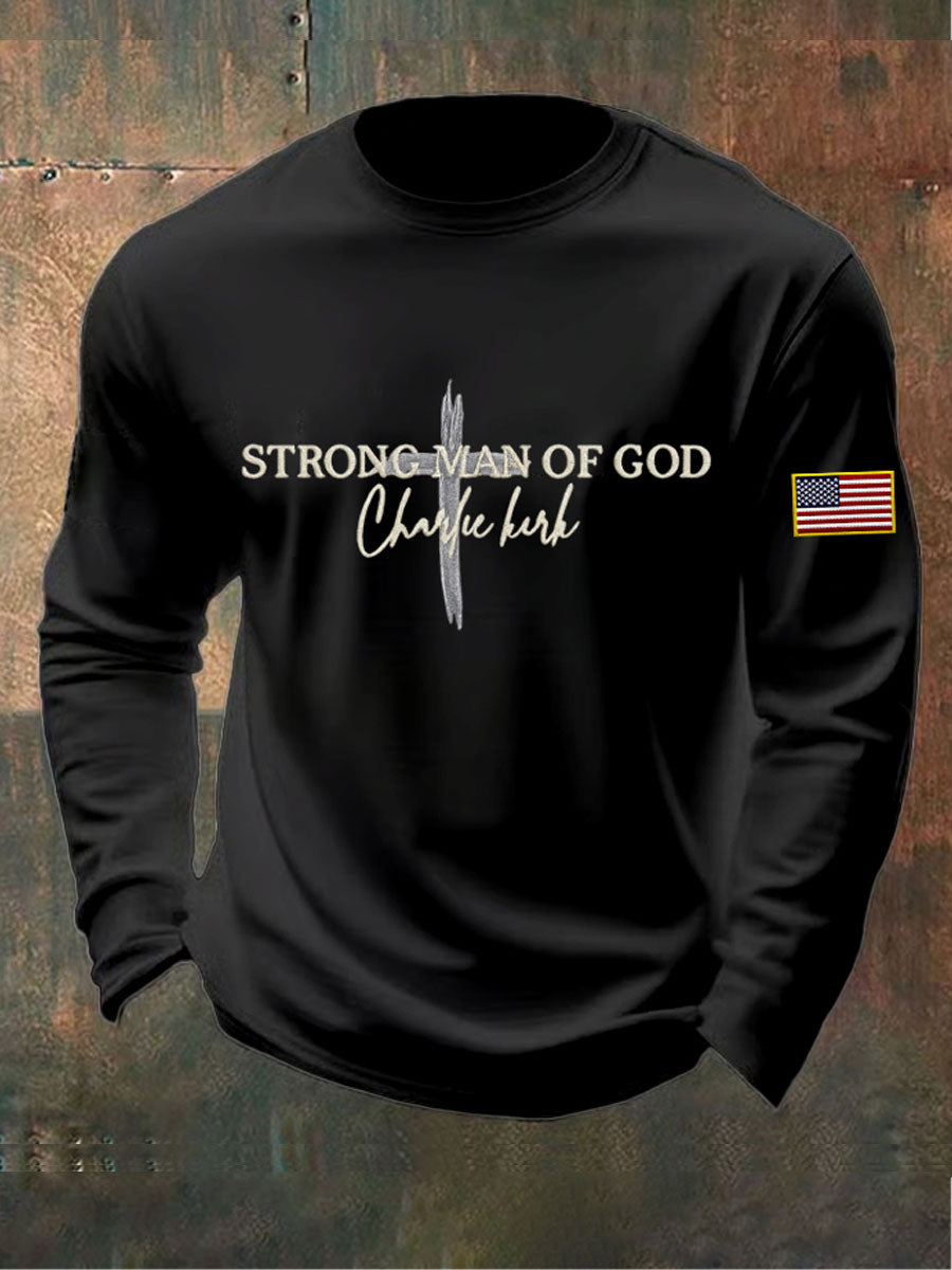 Men's Strong Man Of God Sweater