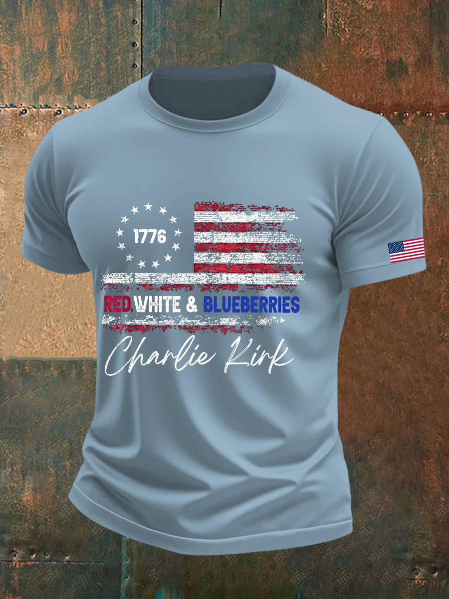Men's 'Red White & Blueberries' T-shirt