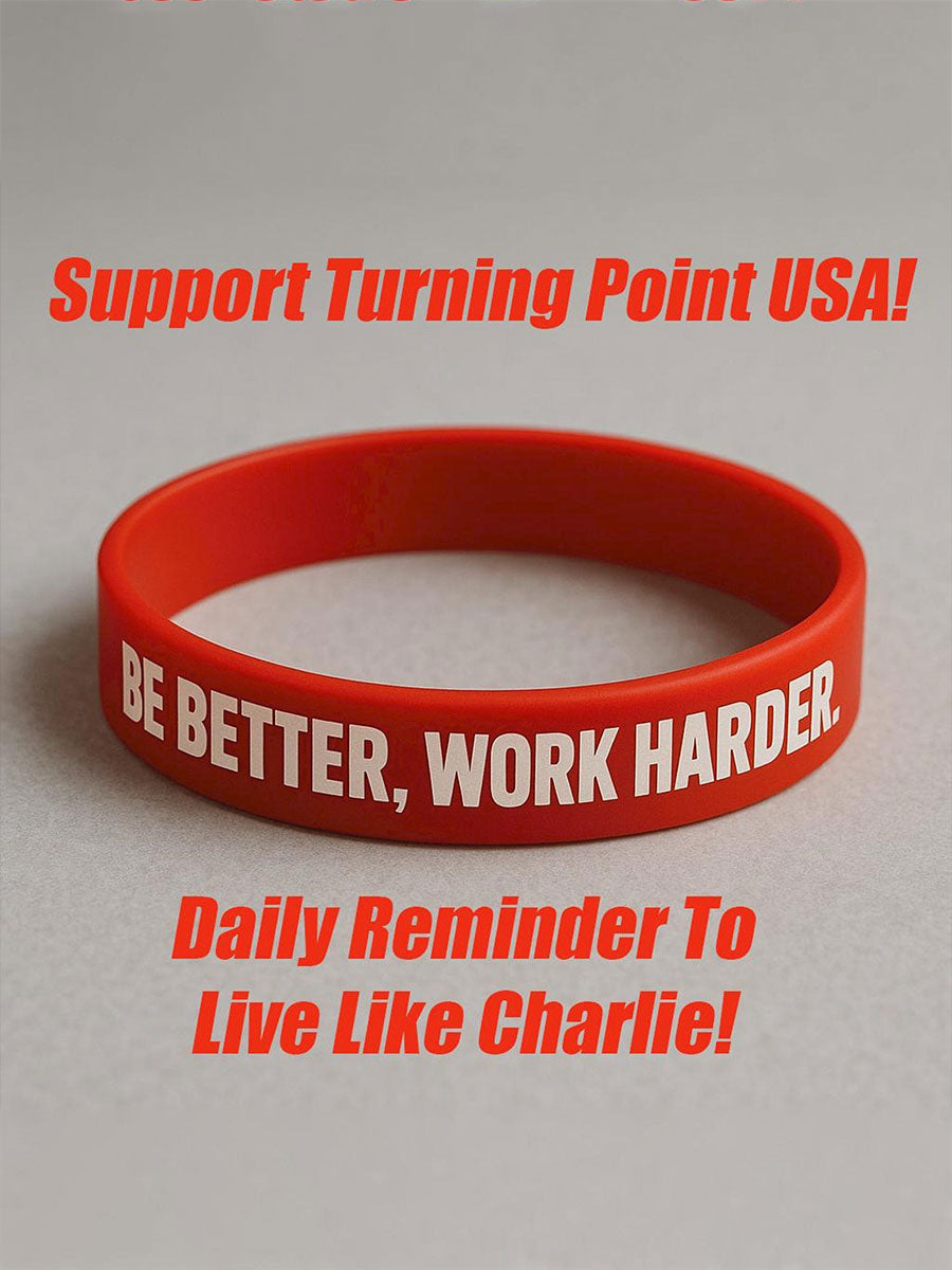 Work Harder Be Better Memorial Bracelet