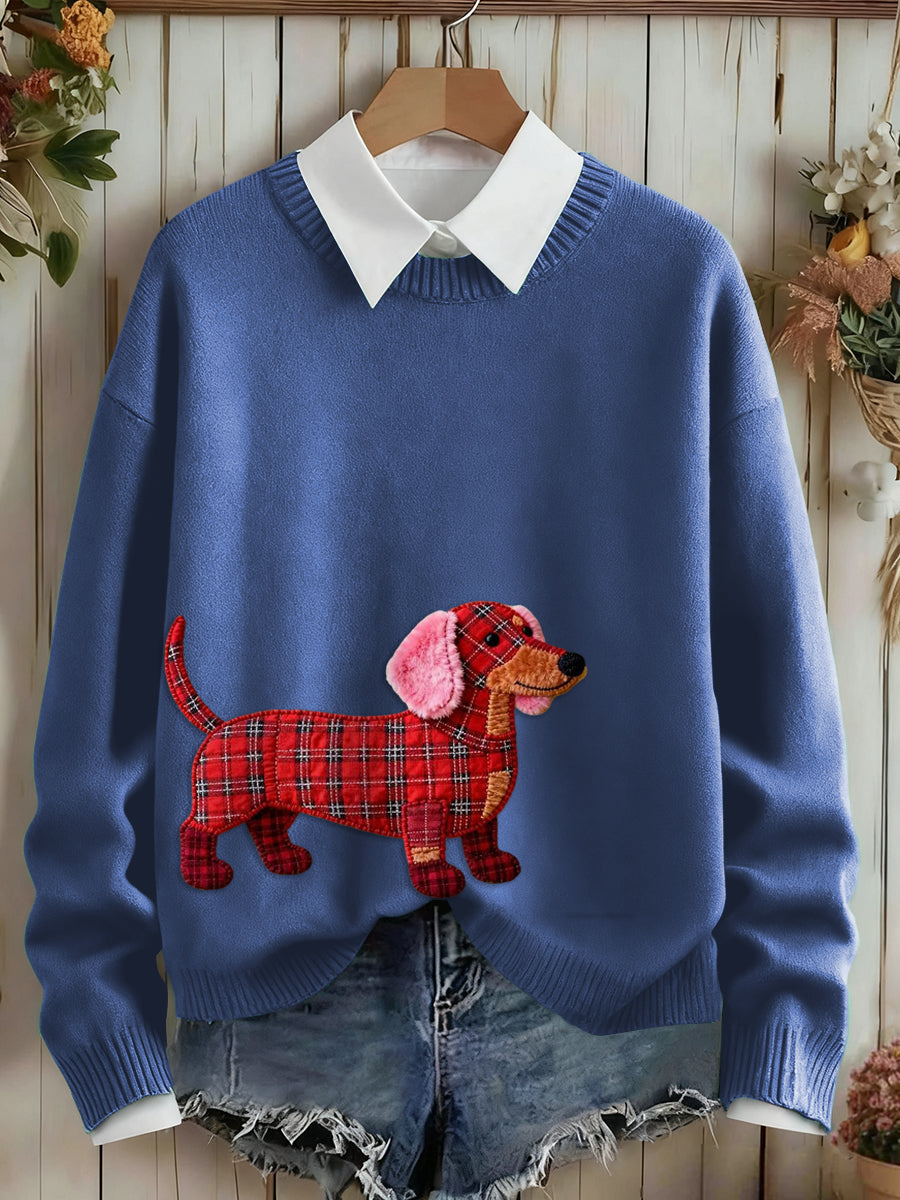 Women's Dog Art Sweatshirt