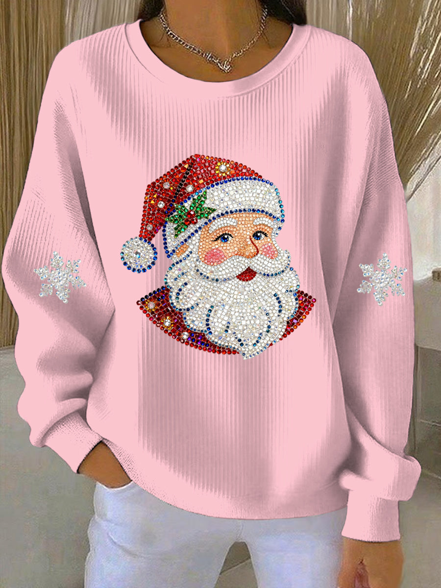 Women's Christmas Print Casual Sweatshirt