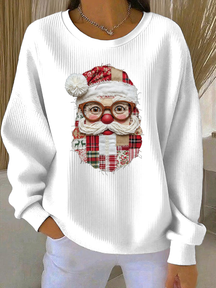 Women's Christmas Print Casual Sweatshirt