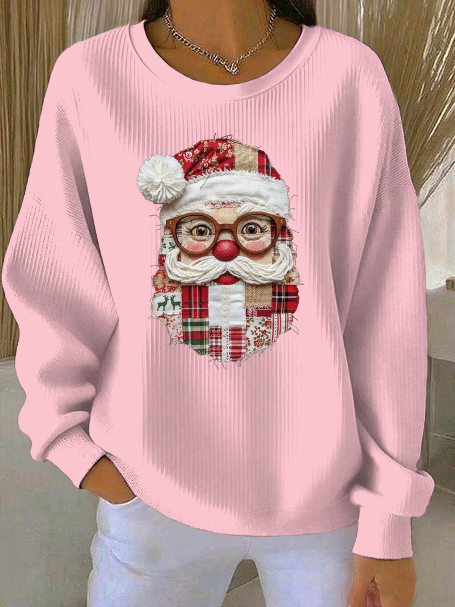 Women's Christmas Print Casual Sweatshirt