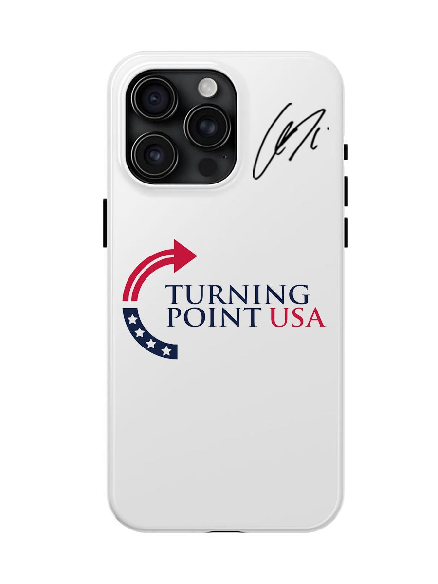 Unisex Charlie Kirk TURNING POINT USA iPhone Case
