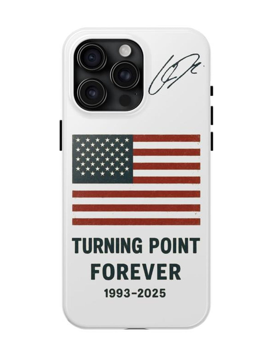 Unisex Charlie Kirk TURNING POINT USA iPhone Case