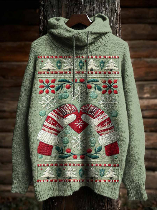Gorgeous Christmas Print Casual Hoodie Sweatshirt