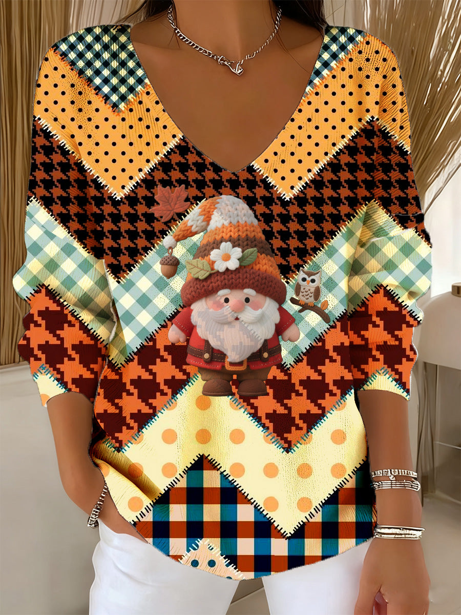 Women's Art Print Commemorative Casual T-Shirt