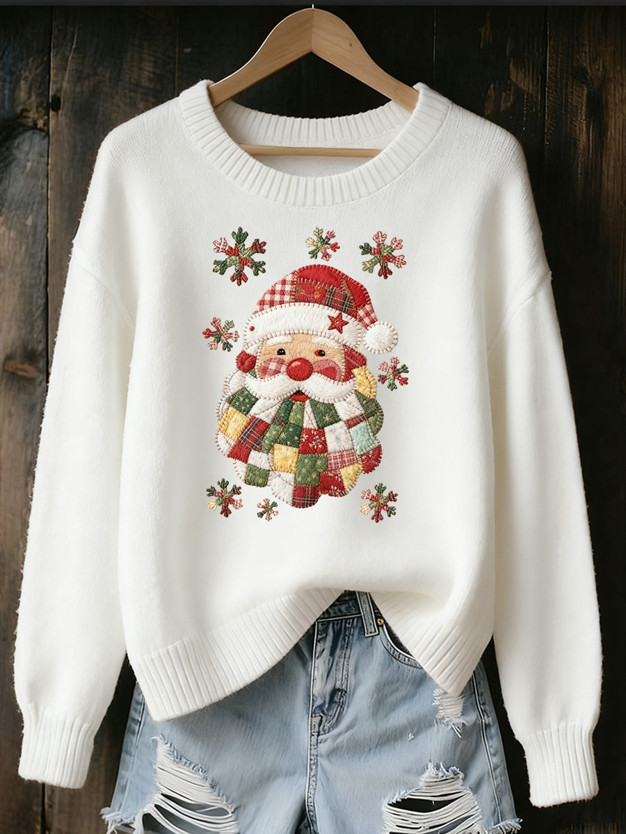 Women's Art Print Commemorative Casual Sweater