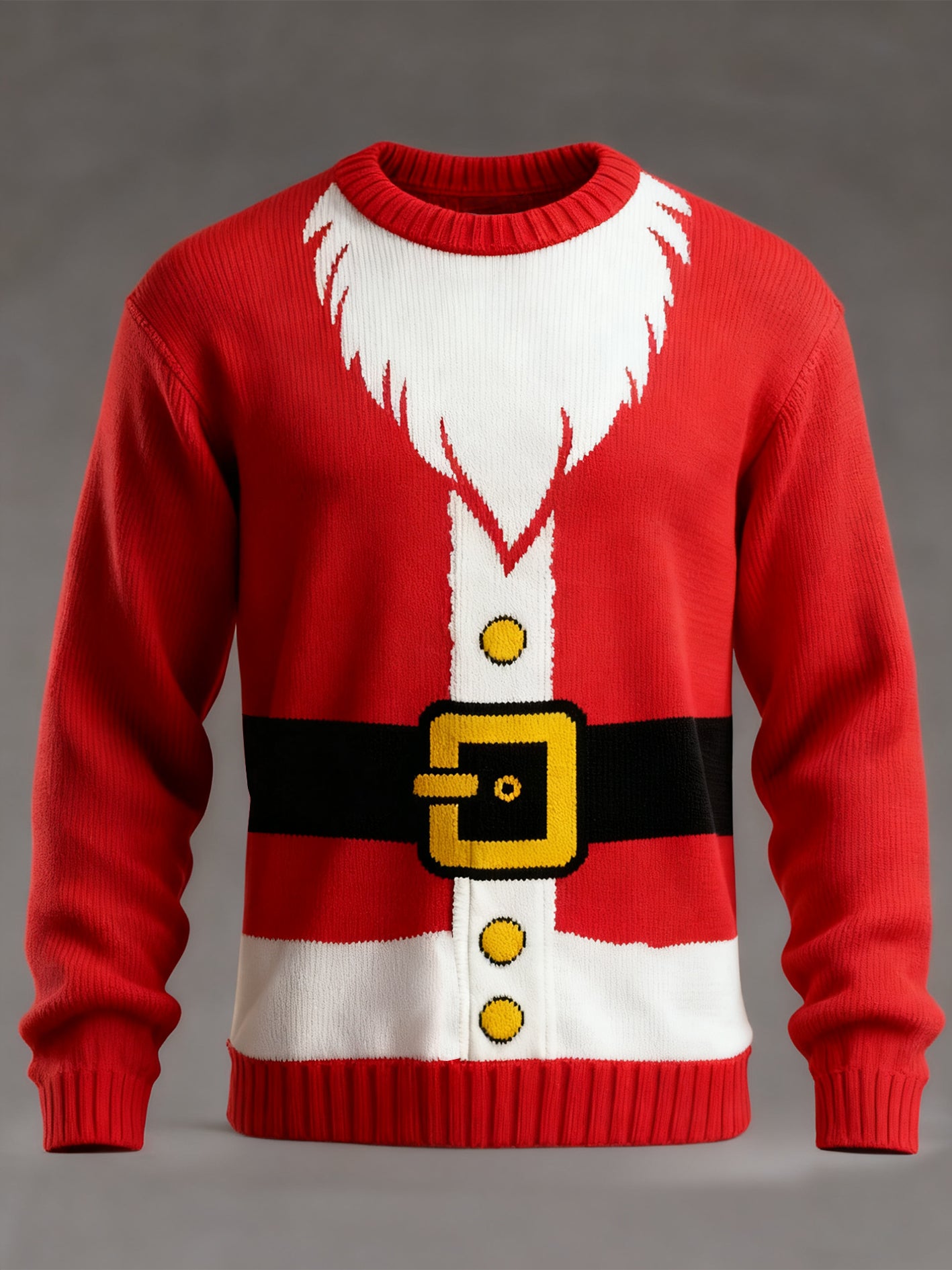 Men's Christmas Printed Casual imitation sweater