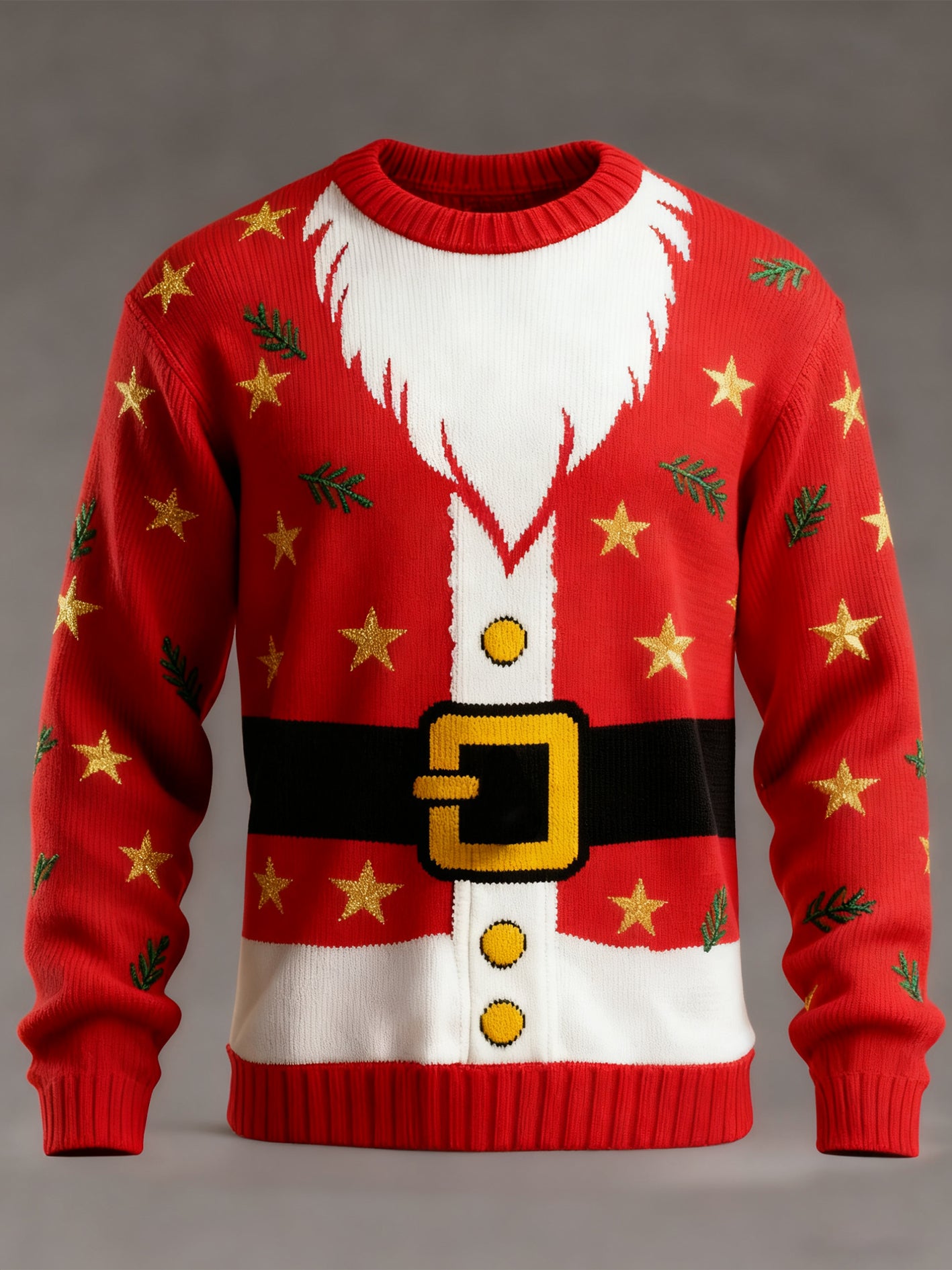 Men's Christmas Printed Casual imitation sweater