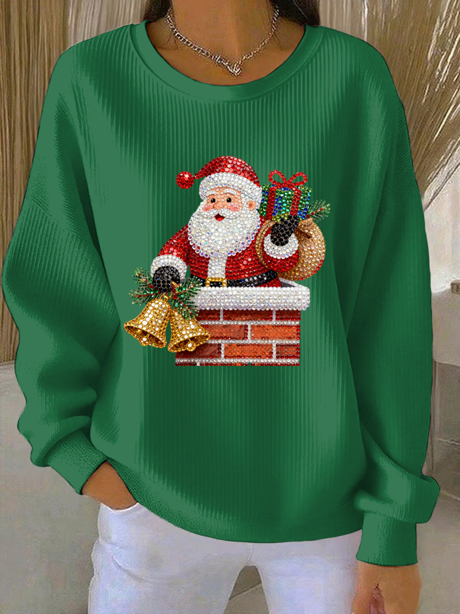 Women's Christmas Print Casual Sweatshirt