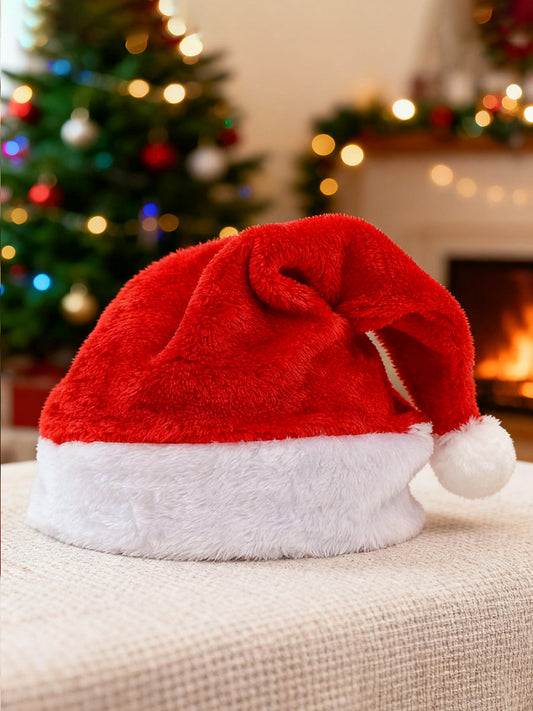 Unisex Plush Christmas Hat