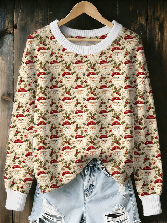 Women's Christmas Vibe Loose Casual Sweater