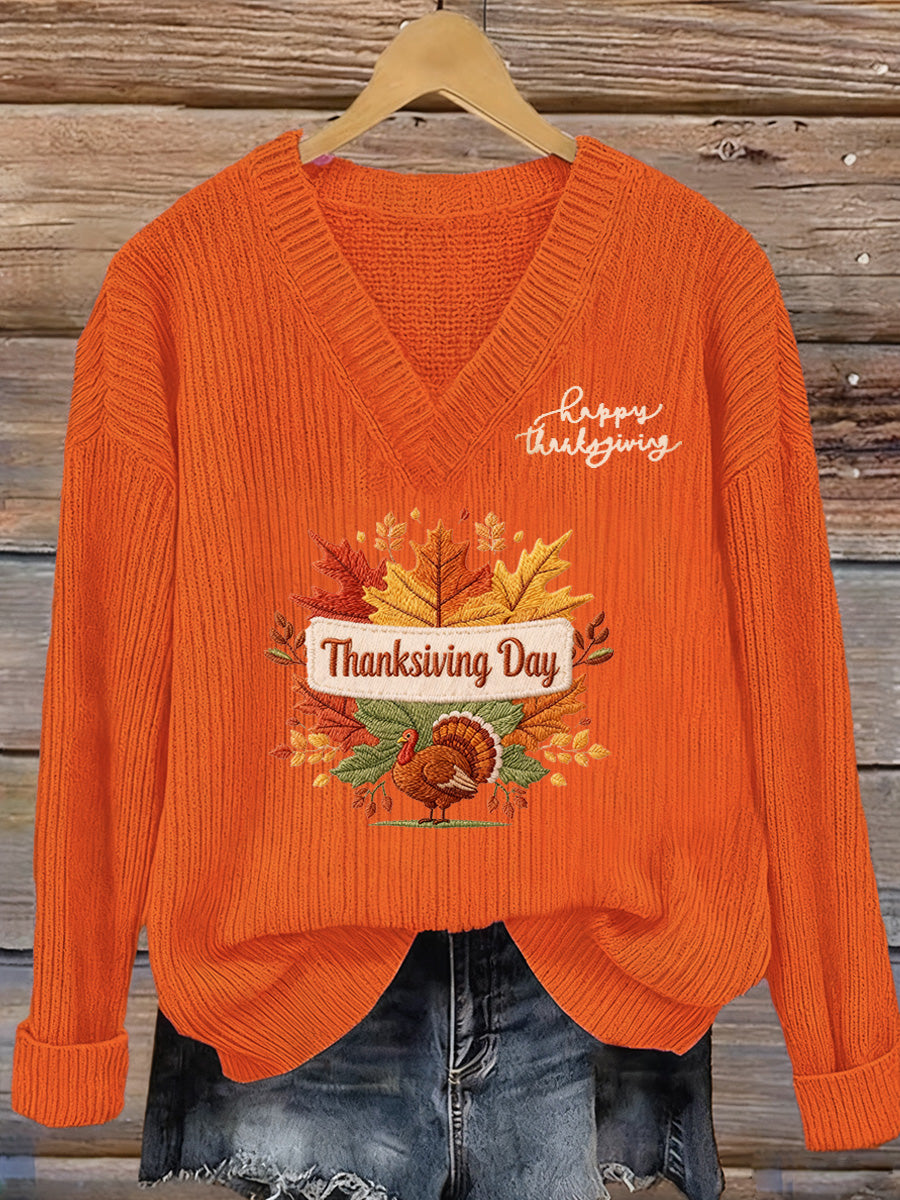 Women's Halloween Art Print Long Sleeve Sweater