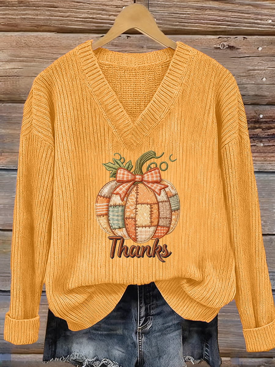 Women's Halloween Art Print Long Sleeve Sweater