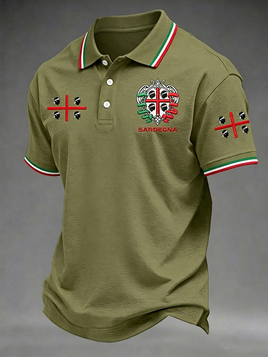 Men's Sardegna I Quattro Mori Shirt