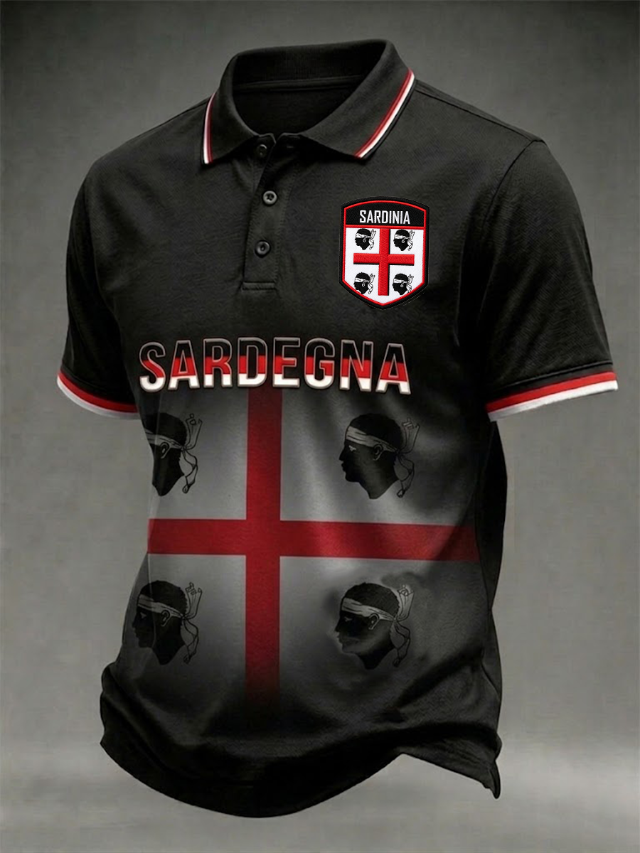 Men's Sardegna I Quattro Mori Shirt