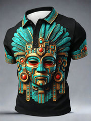 Men's Aztec Mask Tops