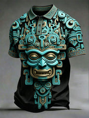 Men's Aztec Mask Tops
