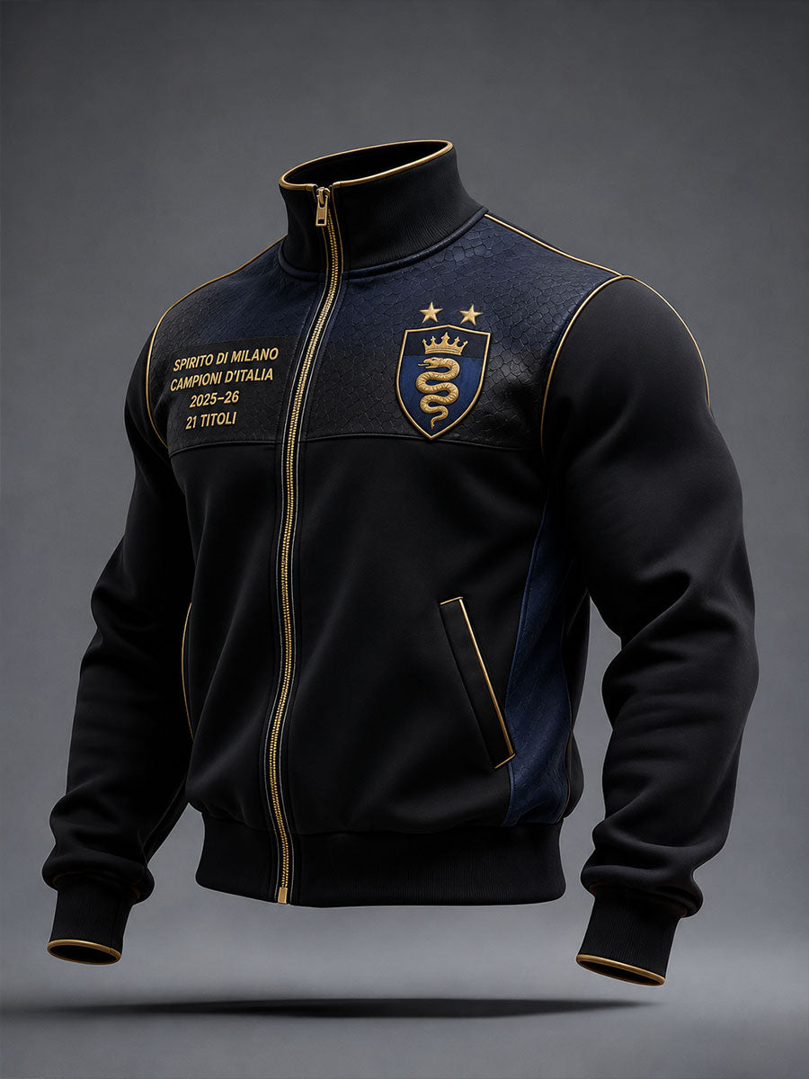Men's 2025-26 Campioni D'Italia Zip-Up Jacket