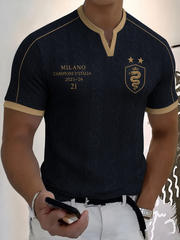 Men's 2025-26 Campioni D'Italia Short Sleeves T-shirt