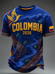 Colombian football casual unisex T-shirt