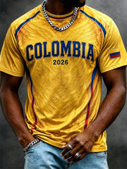 Colombian football casual unisex T-shirt
