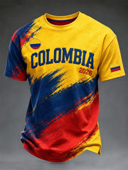 Colombian football casual unisex T-shirt