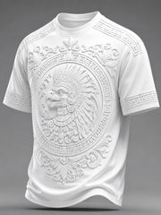 Mexican Aztec Totem Art Print T-Shirt