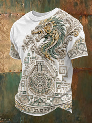 Mexican Aztec Totem Art Print T-Shirt