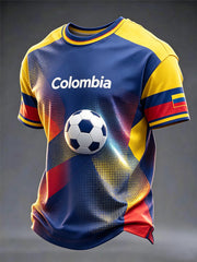 Colombia Football 2026 Casual Unisex T-Shirt