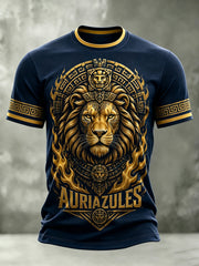 Men's Mexican Pumas Football Club Artistic Print T-Shirt