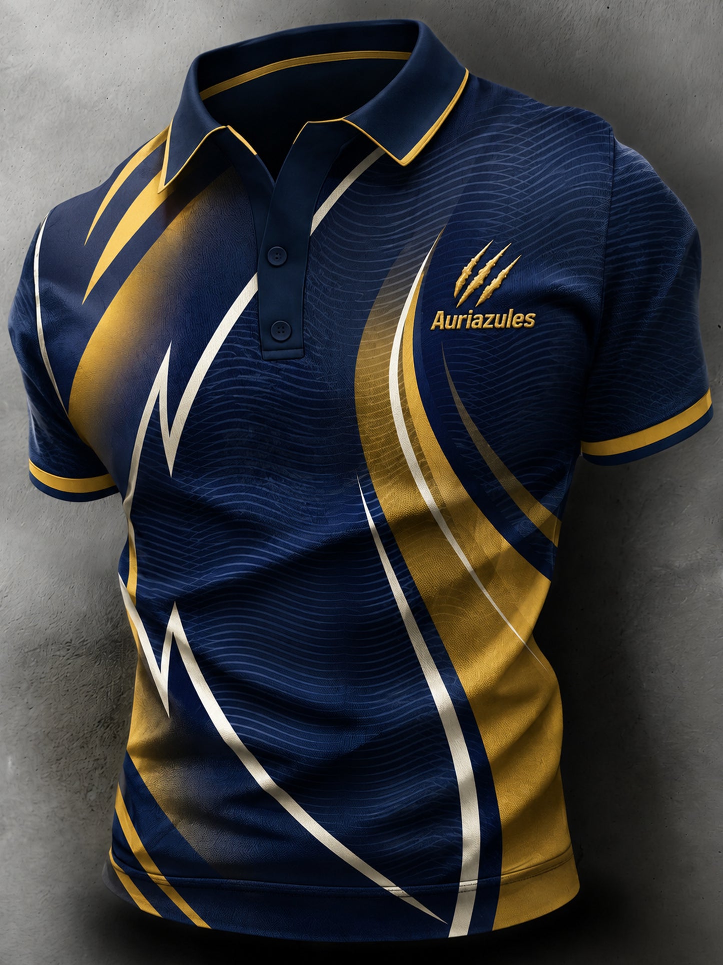 Men's Mexico Pumas Soccer Fan Art Print Polo